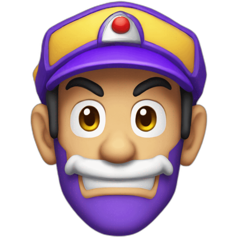 waluigi face emoji