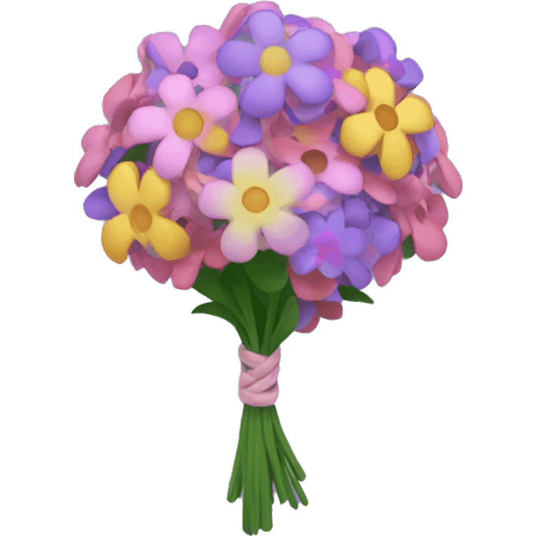 rapunzel flower Bouquet  emoji