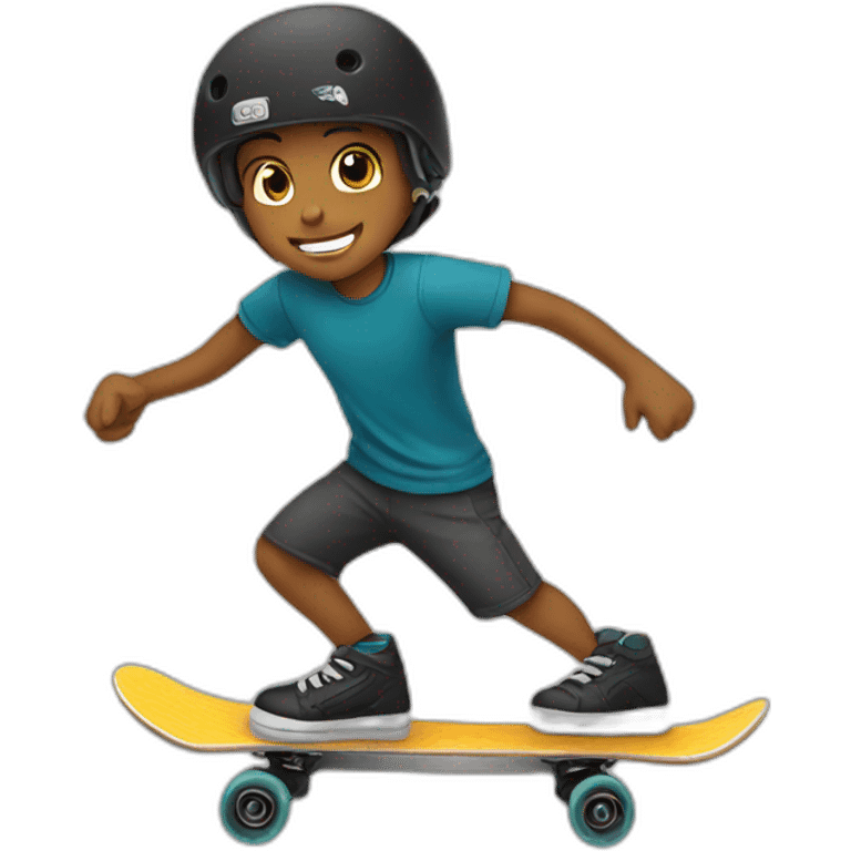 Skateur emoji