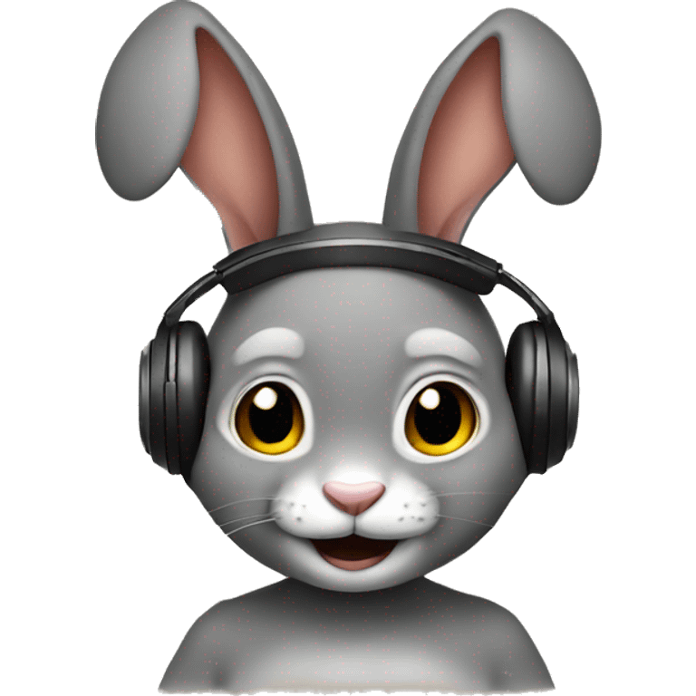 rabbit dj emoji