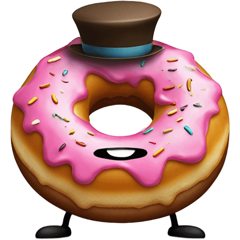 Talking donut named Jerry  emoji