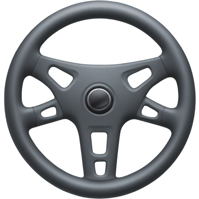 steering wheel of an airplane emoji