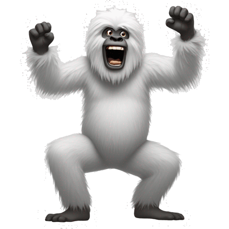 yeti dancing emoji