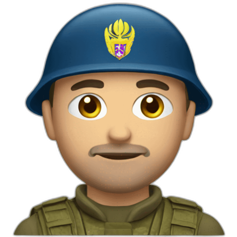 Ukraine soilder emoji