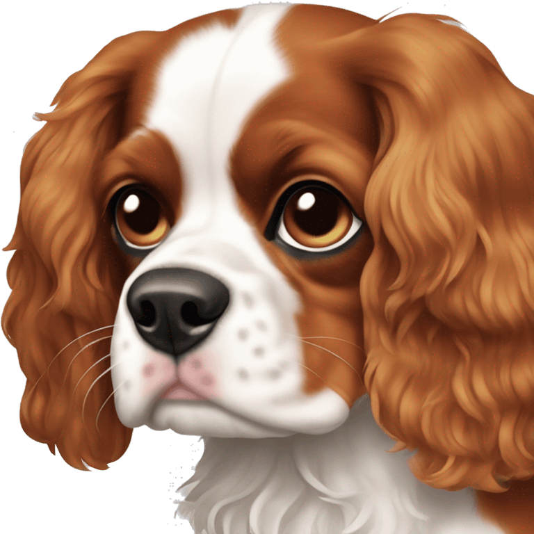 cavalier king Charlies spaniel  emoji