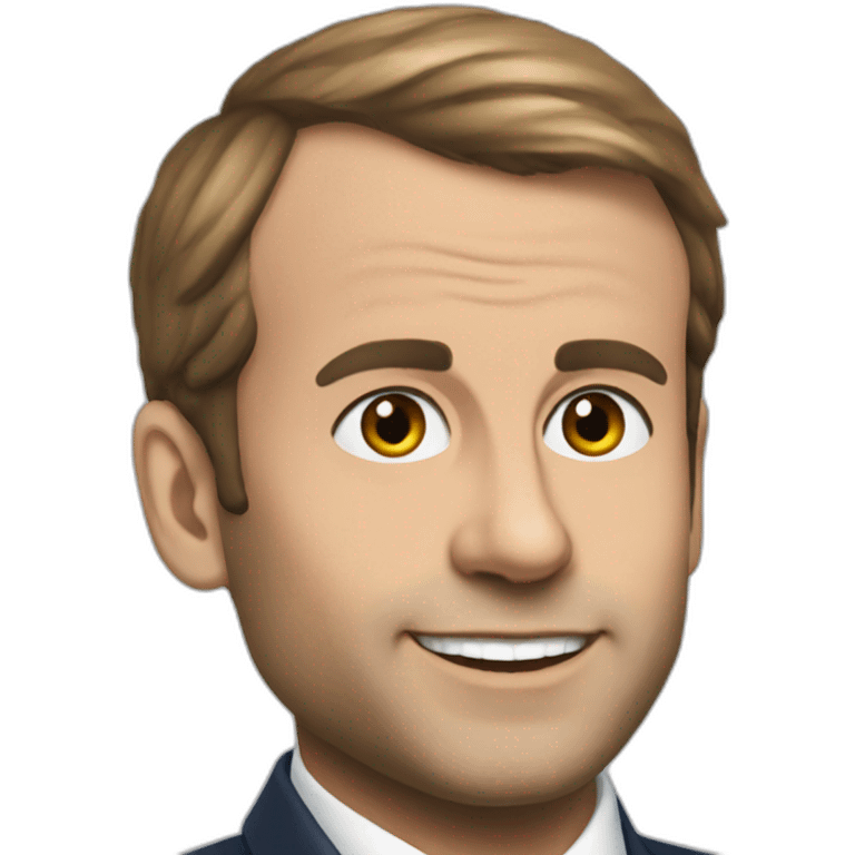 Macron sur Brigitte emoji