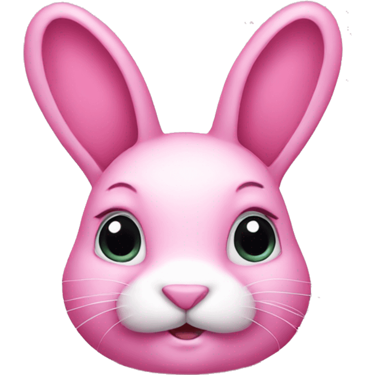 pink rabbit emoji