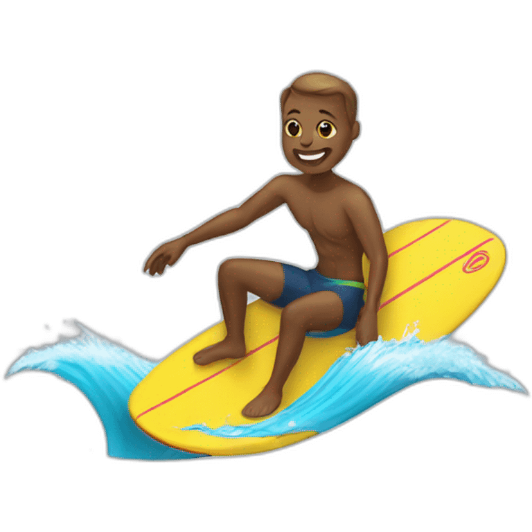 body board surfing emoji