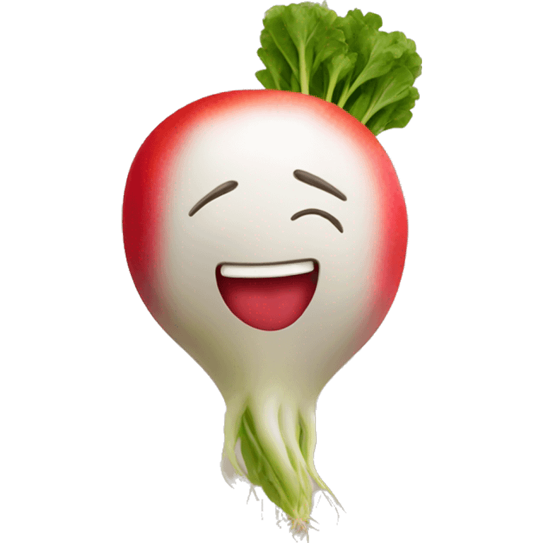 Aro’s emotional support radish emoji