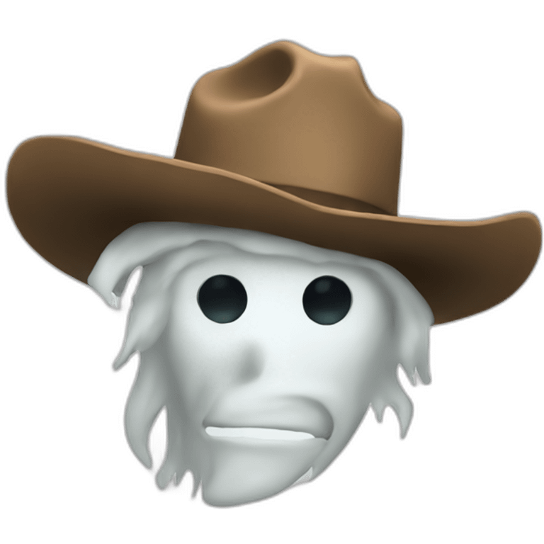 Ghost Cowboy emoji