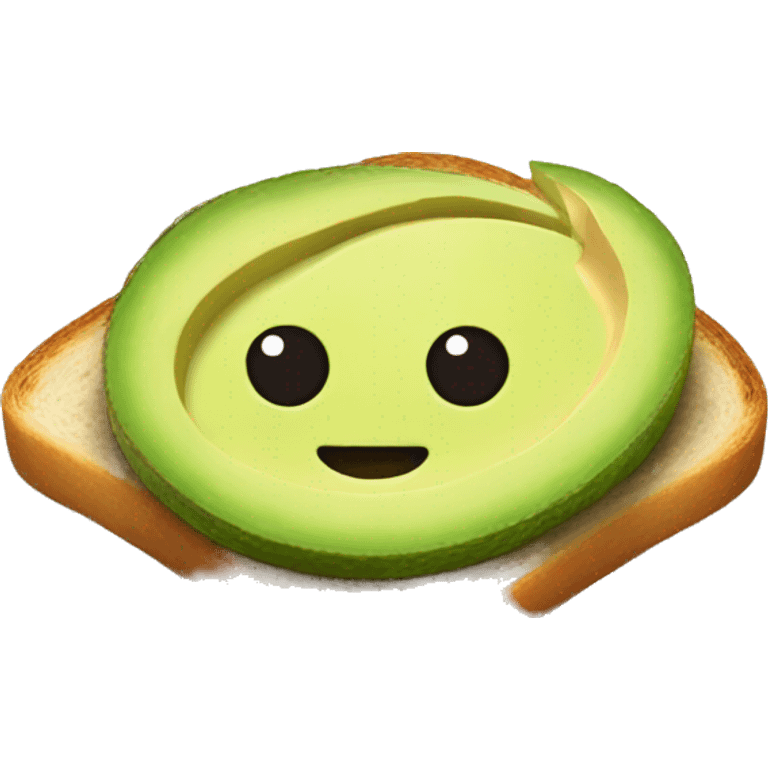 Avocado toast emoji