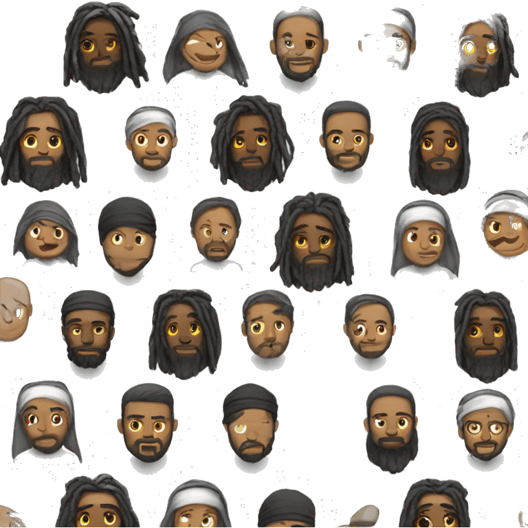 wedding  husband dreads muslim emoji