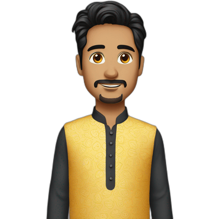 Iron man in kurta pajama  emoji