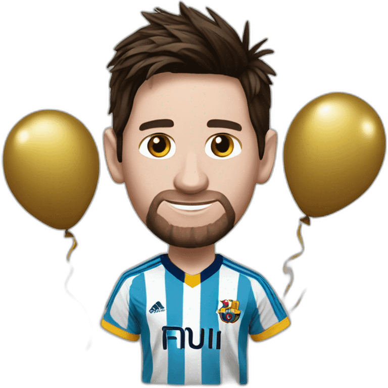 Messi ballon d’or emoji