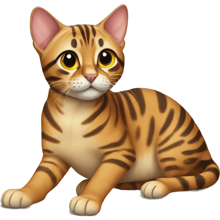 Bengal cat emoji