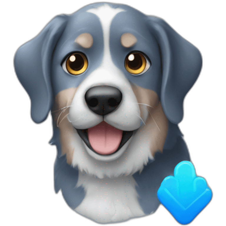 Blue tick emoji