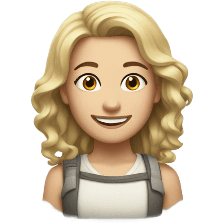 Gracie Abrams smiling emoji