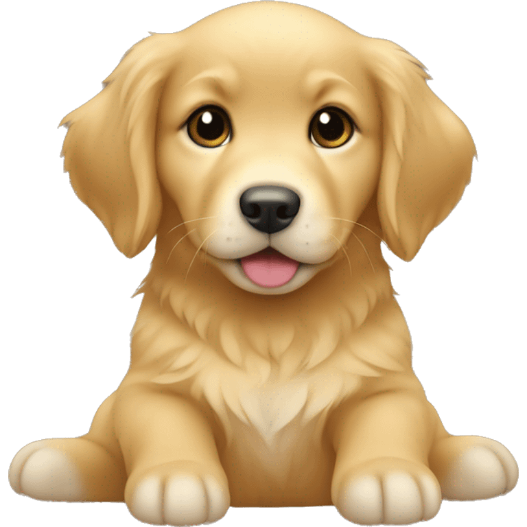 baby Golden Retriever emoji