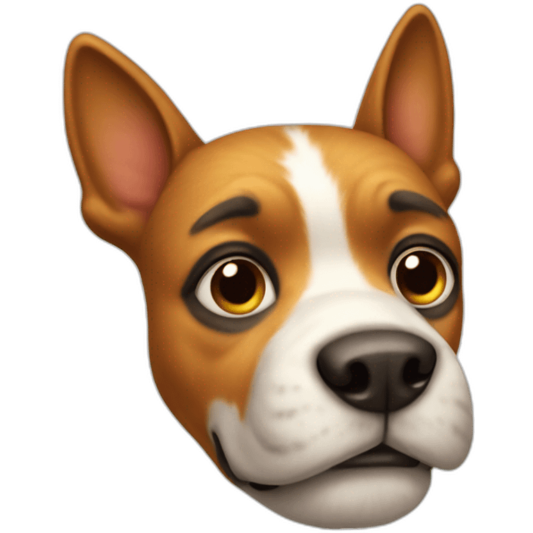 Dog with corwn emoji