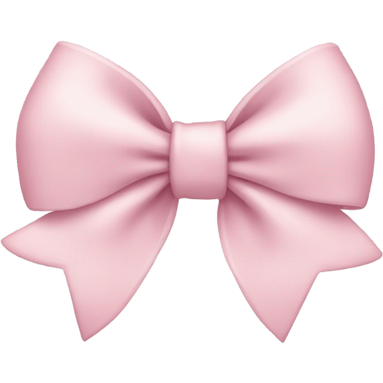 Light pink bow  emoji