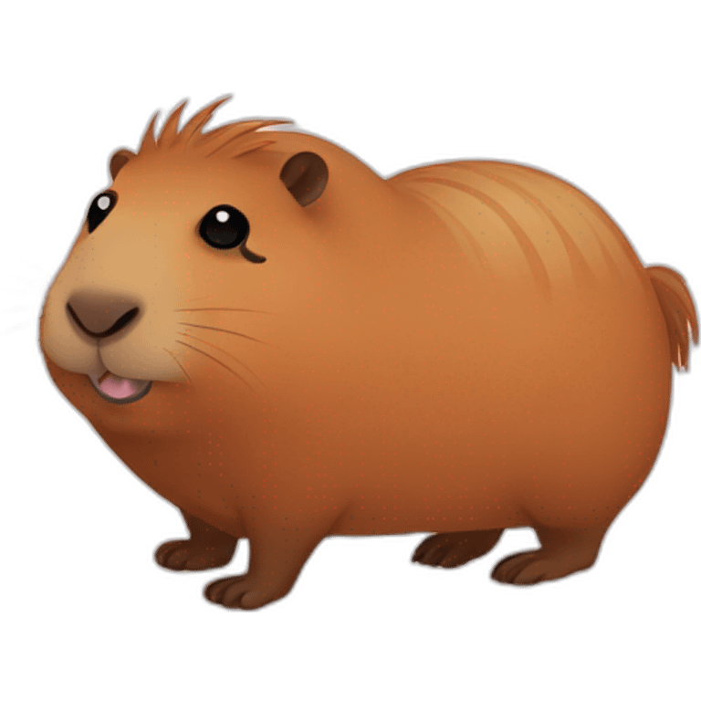 capybara in love emoji