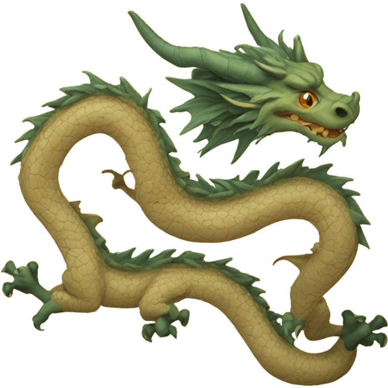 The dragon scroll  emoji