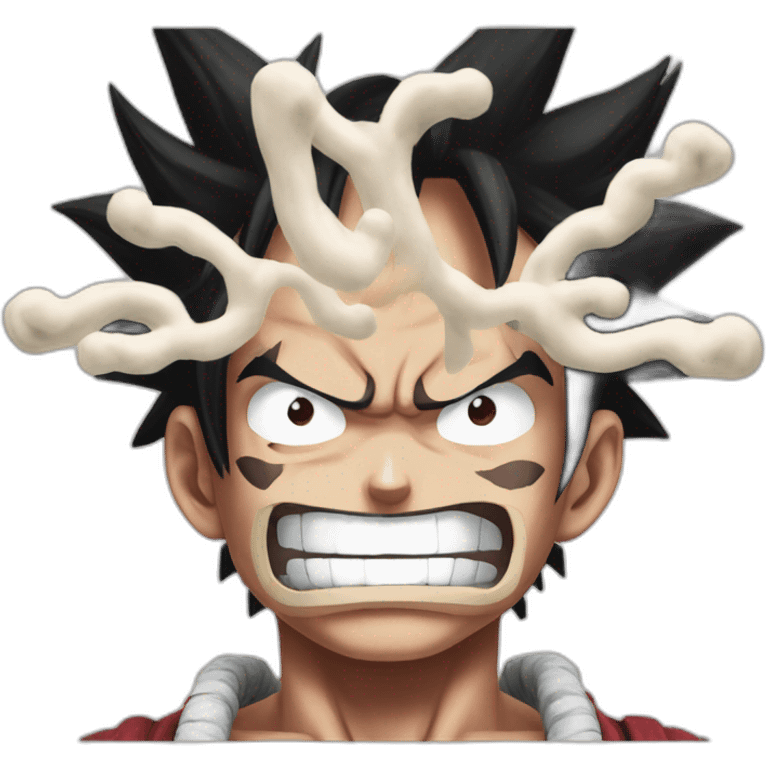 Luffy gear 4 emoji