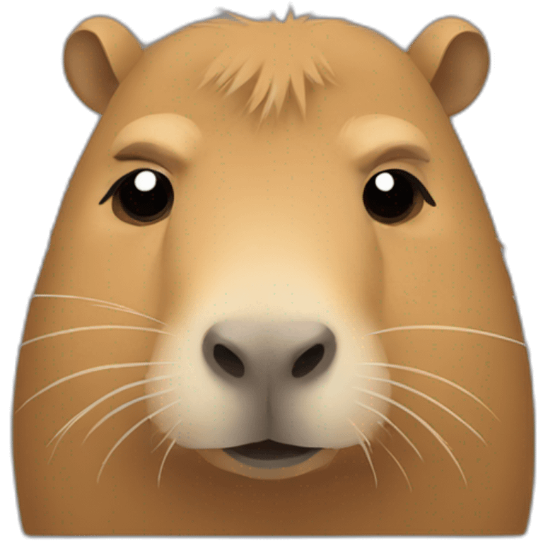 sad capybara emoji