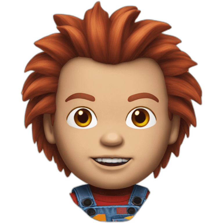 Chucky doll emoji