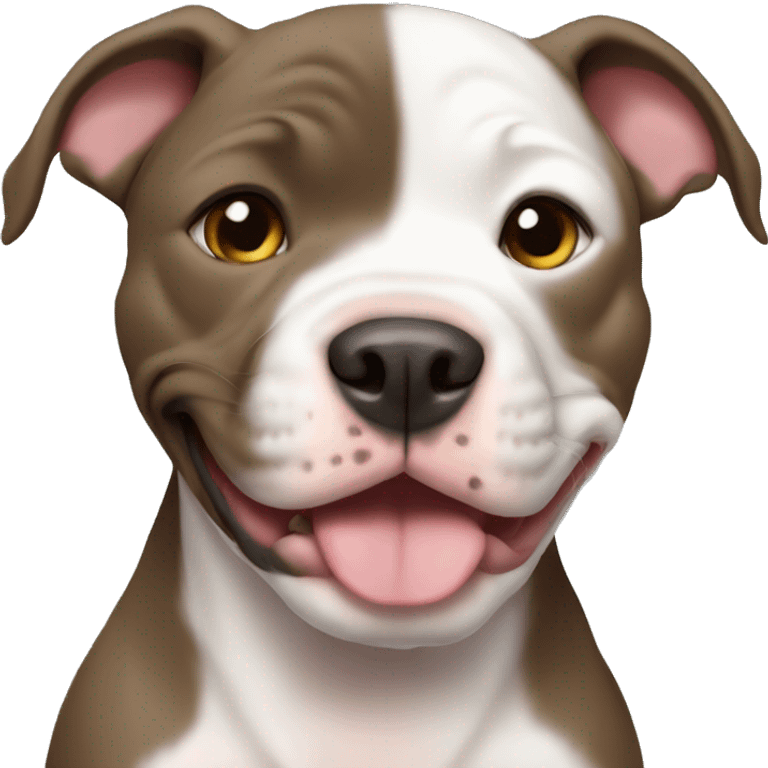 Pitbull puppy emoji