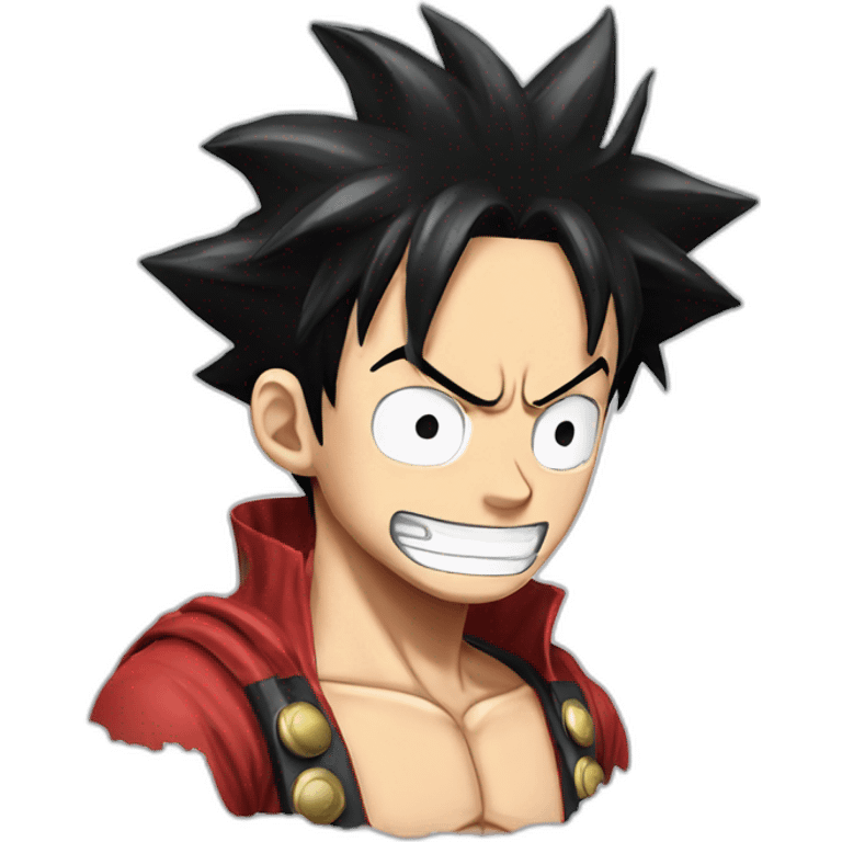 Luffy in one piece gear 5 emoji