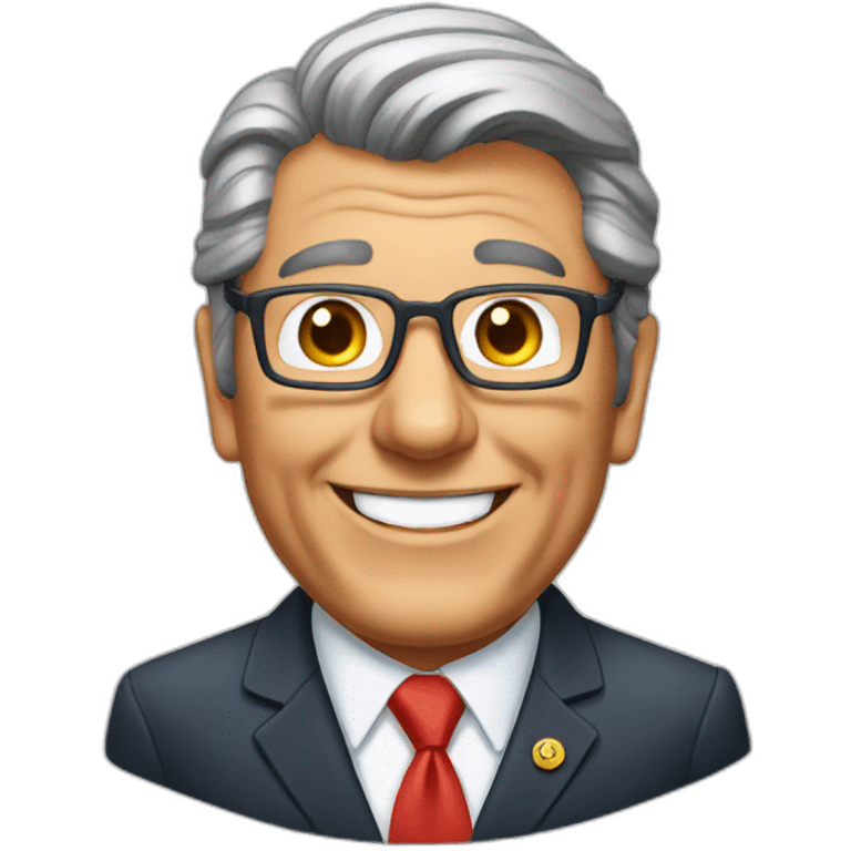 Patrick Balkany with a smile emoji