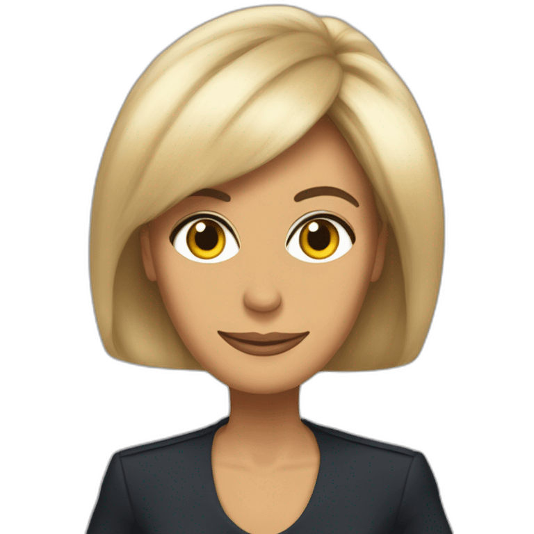 Brigitte Macron emoji