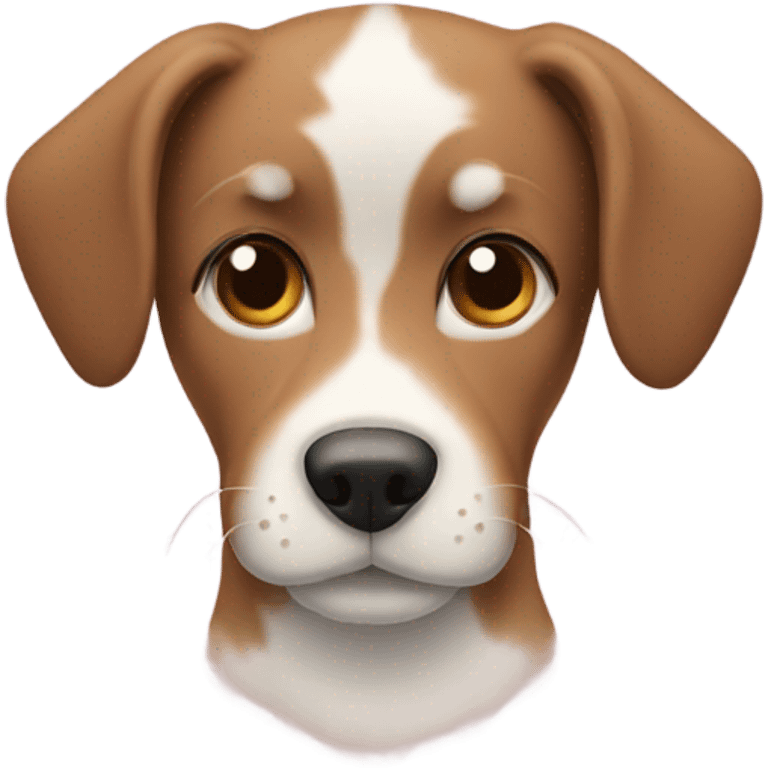 Dog with I love you  emoji