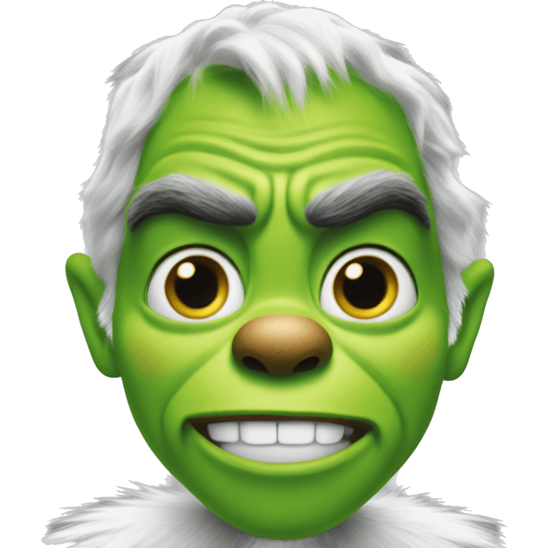 henry cavill as grinch emoji