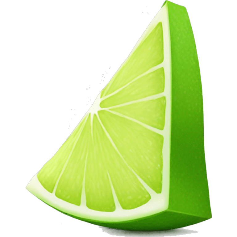 lime wedge emoji