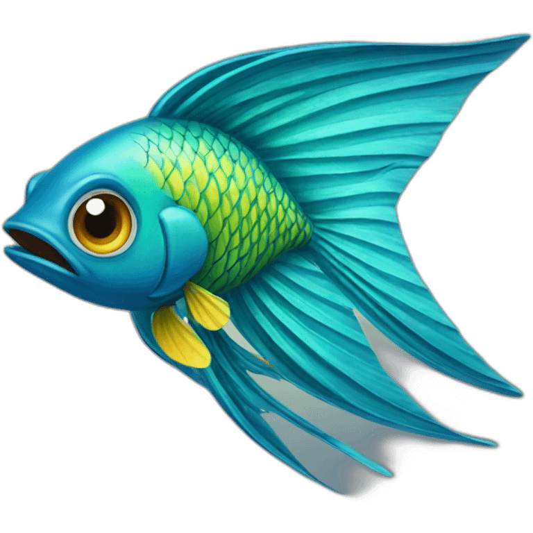 polynesian flying fish emoji