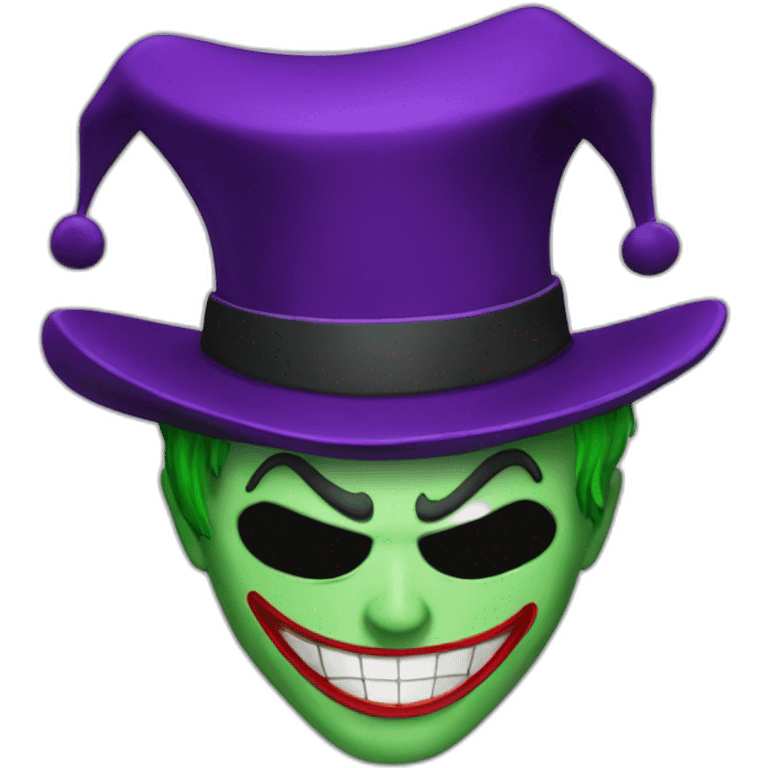 joker's hat emoji