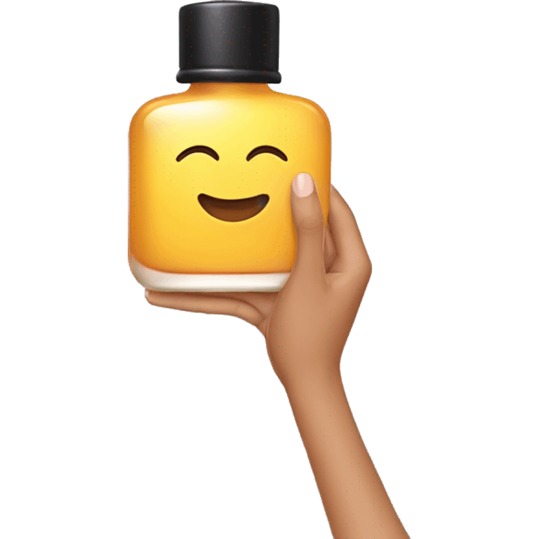  holding perfume emoji