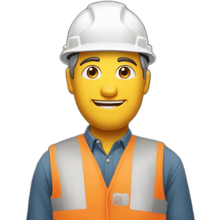 nicolas parent architect on construction site emoji