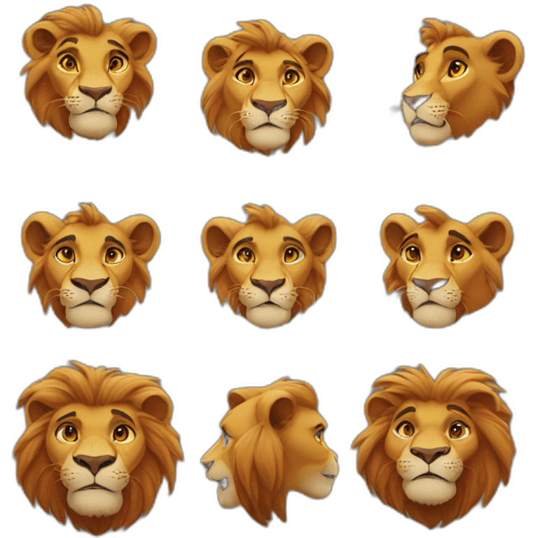 Lion King emoji