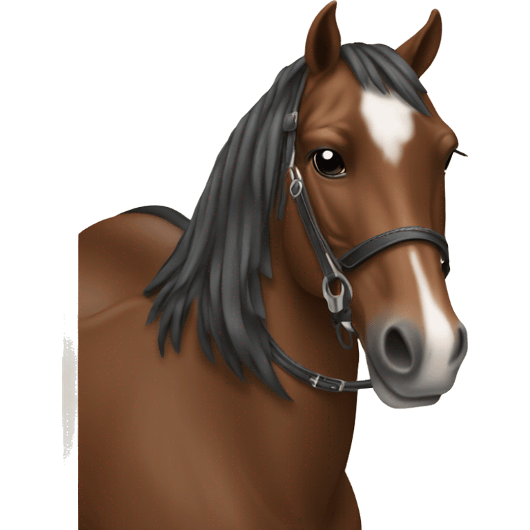 Western pleasure horse emoji