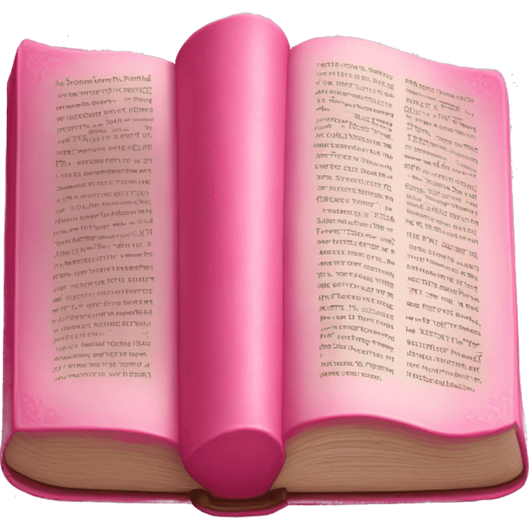 Pink Bible  emoji