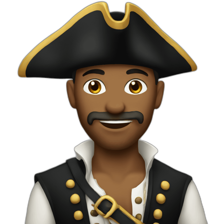 Gay pirate emoji