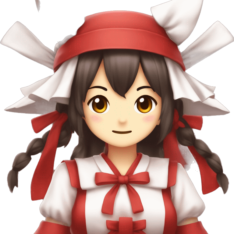 Reimu Hakurei From Touhou emoji