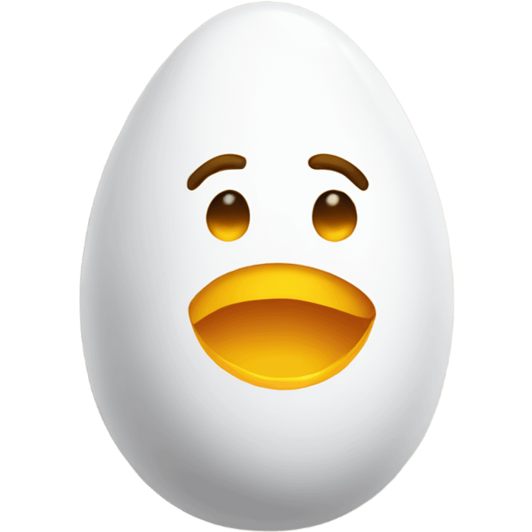 Egg on a toilet emoji