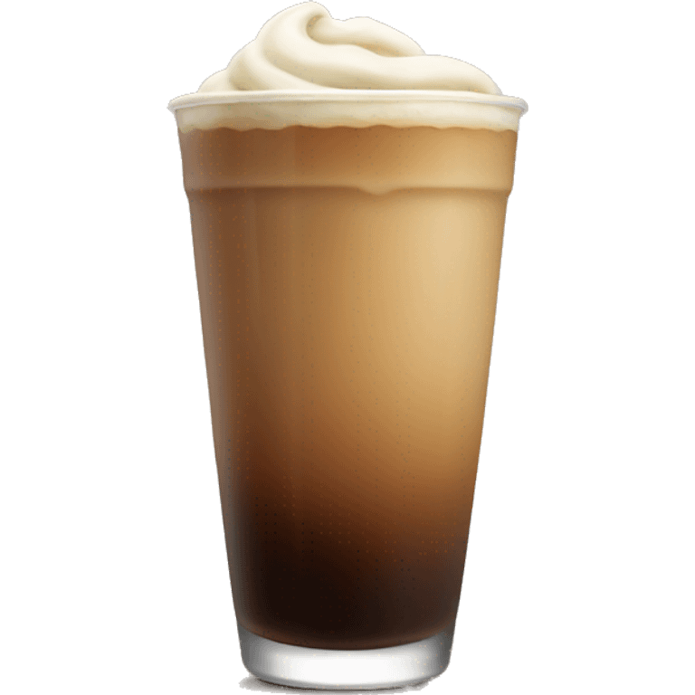 vanilla cream cold brew coffee emoji