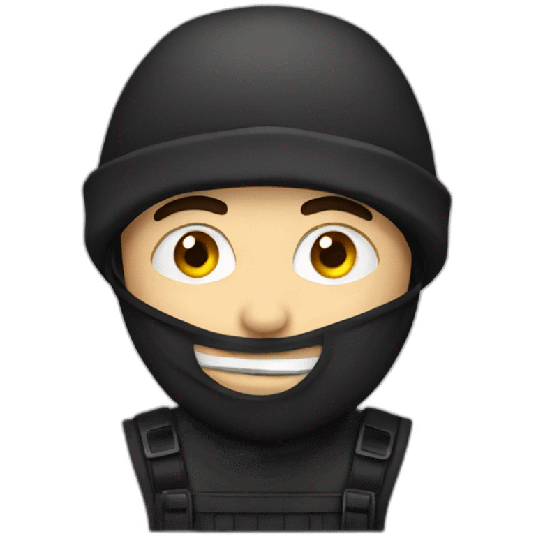 Burglar emoji