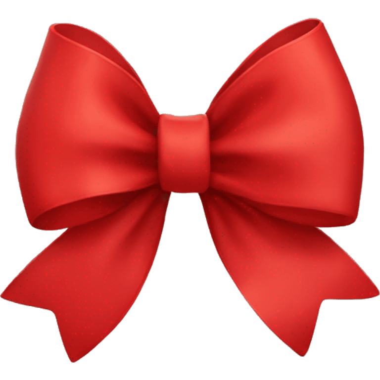 Red bow emoji