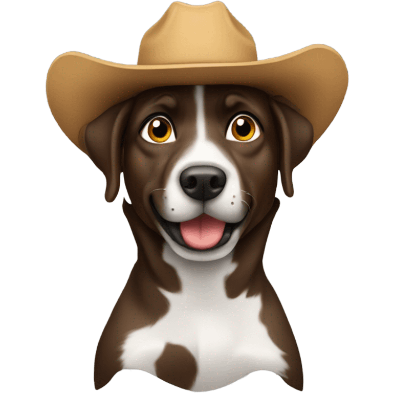 Dog cowboy emoji